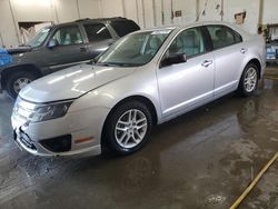 Salvage cars for sale at Madisonville, TN auction: 2011 Ford Fusion S