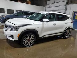 KIA salvage cars for sale: 2021 KIA Seltos SX