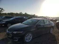 Chevrolet salvage cars for sale: 2016 Chevrolet Malibu LT