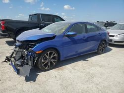 Salvage cars for sale at Riverview, FL auction: 2019 Honda Civic Sport