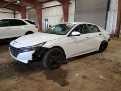 Salvage cars for sale at Lansing, MI auction: 2023 Hyundai Elantra SEL