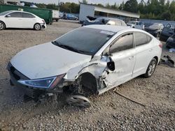 Salvage cars for sale at Memphis, TN auction: 2020 Hyundai Elantra SEL