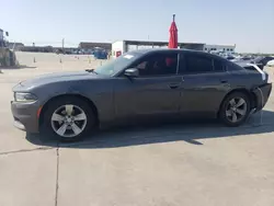 Salvage cars for sale at Grand Prairie, TX auction: 2016 Dodge Charger SXT