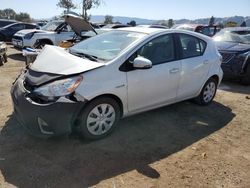 Salvage cars for sale at San Martin, CA auction: 2012 Toyota Prius C