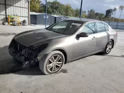 Salvage cars for sale at Cartersville, GA auction: 2011 Infiniti G37 Base