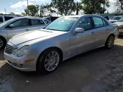 Flood-damaged cars for sale at auction: 2008 Mercedes-Benz E 350