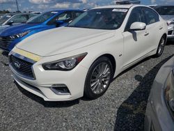 Salvage cars for sale at Midway, FL auction: 2018 Infiniti Q50 Luxe