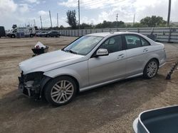 Mercedes-Benz salvage cars for sale: 2009 Mercedes-Benz C300