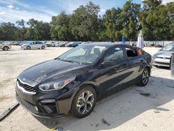 Salvage cars for sale at Ocala, FL auction: 2020 KIA Forte FE