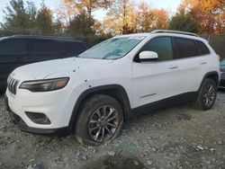 Jeep Grand Cherokee salvage cars for sale: 2019 Jeep Cherokee Latitude Plus