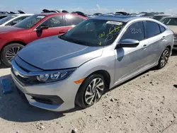 Honda Civic ex salvage cars for sale: 2017 Honda Civic EX