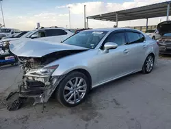 Salvage cars for sale at Anthony, TX auction: 2015 Lexus GS 350