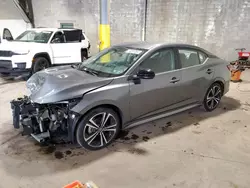 Nissan salvage cars for sale: 2022 Nissan Sentra SR