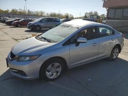 Salvage cars for sale at Fort Wayne, IN auction: 2014 Honda Civic LX