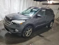 Ford salvage cars for sale: 2018 Ford Escape SE