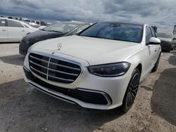 Salvage cars for sale at Arcadia, FL auction: 2022 Mercedes-Benz S 500 4matic