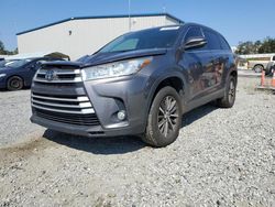 Salvage cars for sale at Spartanburg, SC auction: 2019 Toyota Highlander SE