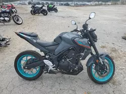 Salvage motorcycles for sale at Gainesville, GA auction: 2023 Yamaha MT-03