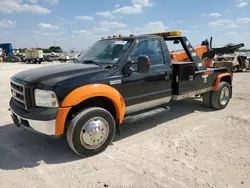 Salvage trucks for sale at San Antonio, TX auction: 2007 Ford F550 Super Duty