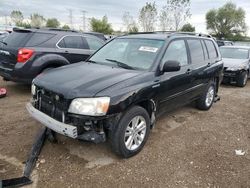 Salvage cars for sale at Elgin, IL auction: 2007 Toyota Highlander Hybrid