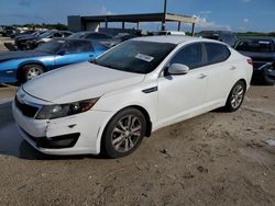 Salvage cars for sale at West Palm Beach, FL auction: 2013 KIA Optima EX