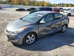 Salvage cars for sale at Franklin, WI auction: 2013 Hyundai Elantra GLS