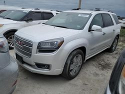 Salvage cars for sale at Arcadia, FL auction: 2016 GMC Acadia Denali