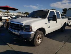 Salvage trucks for sale at Sacramento, CA auction: 2004 Ford F250 Super Duty