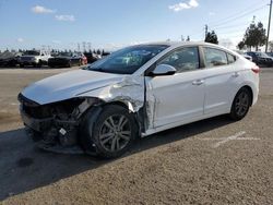 Salvage cars for sale at Rancho Cucamonga, CA auction: 2018 Hyundai Elantra SEL