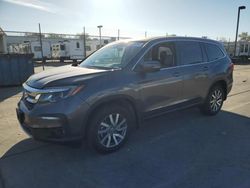 Salvage cars for sale at Sacramento, CA auction: 2020 Honda Pilot EXL