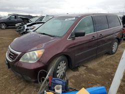 Honda Odyssey lx salvage cars for sale: 2008 Honda Odyssey LX