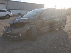 Salvage cars for sale at Leroy, NY auction: 2019 Ford Edge Titanium