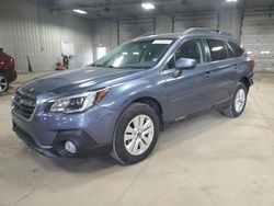 Subaru salvage cars for sale: 2018 Subaru Outback 2.5I Premium