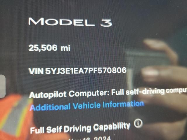 2023 Tesla Model 3