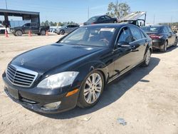 Salvage cars for sale at Riverview, FL auction: 2008 Mercedes-Benz S 550 4matic