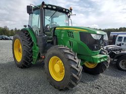 Salvage trucks for sale at Concord, NC auction: 2019 John Deere 6145R