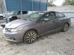 Salvage cars for sale at Augusta, GA auction: 2014 Honda Civic EXL