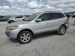 Salvage cars for sale at Houston, TX auction: 2008 Hyundai Santa FE SE