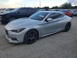 Flood-damaged cars for sale at auction: 2018 Infiniti Q60 Luxe 300