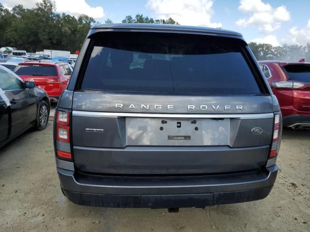 2016 Land Rover Range Rover HSE