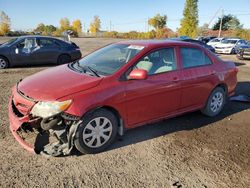 Salvage cars for sale from Copart Montreal Est, QC: 2011 Toyota Corolla Base