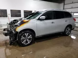 Salvage cars for sale at Blaine, MN auction: 2017 Nissan Pathfinder S