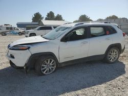 Salvage cars for sale at Prairie Grove, AR auction: 2016 Jeep Cherokee Limited