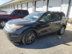 Salvage cars for sale at Louisville, KY auction: 2015 Ford Explorer XLT