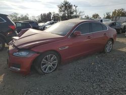 Salvage vehicles for parts for sale at auction: 2016 Jaguar XF Premium