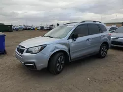 Salvage SUVs for sale at auction: 2017 Subaru Forester 2.5I Limited