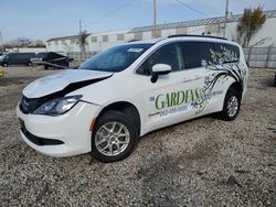 Salvage cars for sale at Franklin, WI auction: 2021 Chrysler Voyager LXI