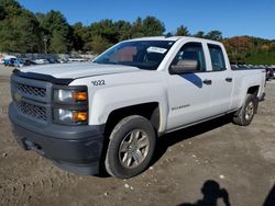 Salvage cars for sale from Copart Mendon, MA: 2015 Chevrolet Silverado K1500