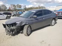 Salvage cars for sale at Spartanburg, SC auction: 2019 Nissan Sentra S