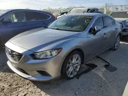 Salvage cars for sale at Riverview, FL auction: 2015 Mazda 6 Touring